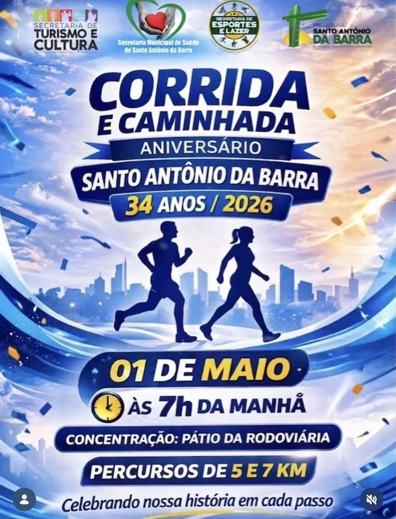Corrida e Caminhada St Antonio da Barra 34 Anos