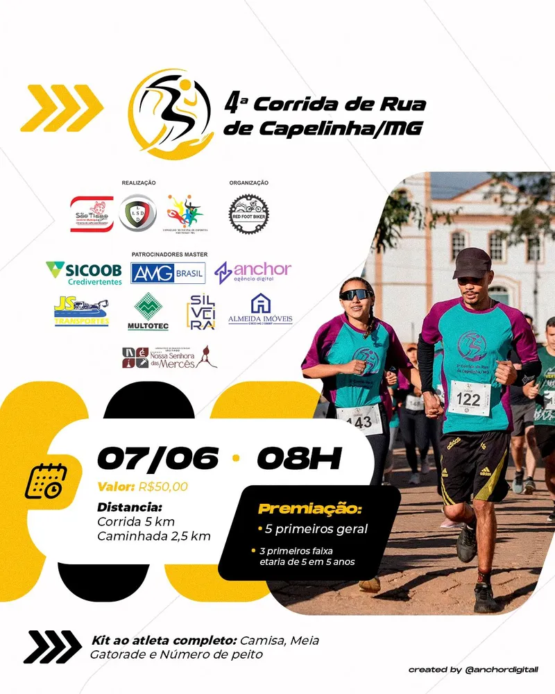 4ª Corrida De Rua De Capelinha - MG