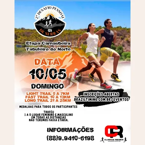 2º Desafio Pessoal  Desafio das Serras