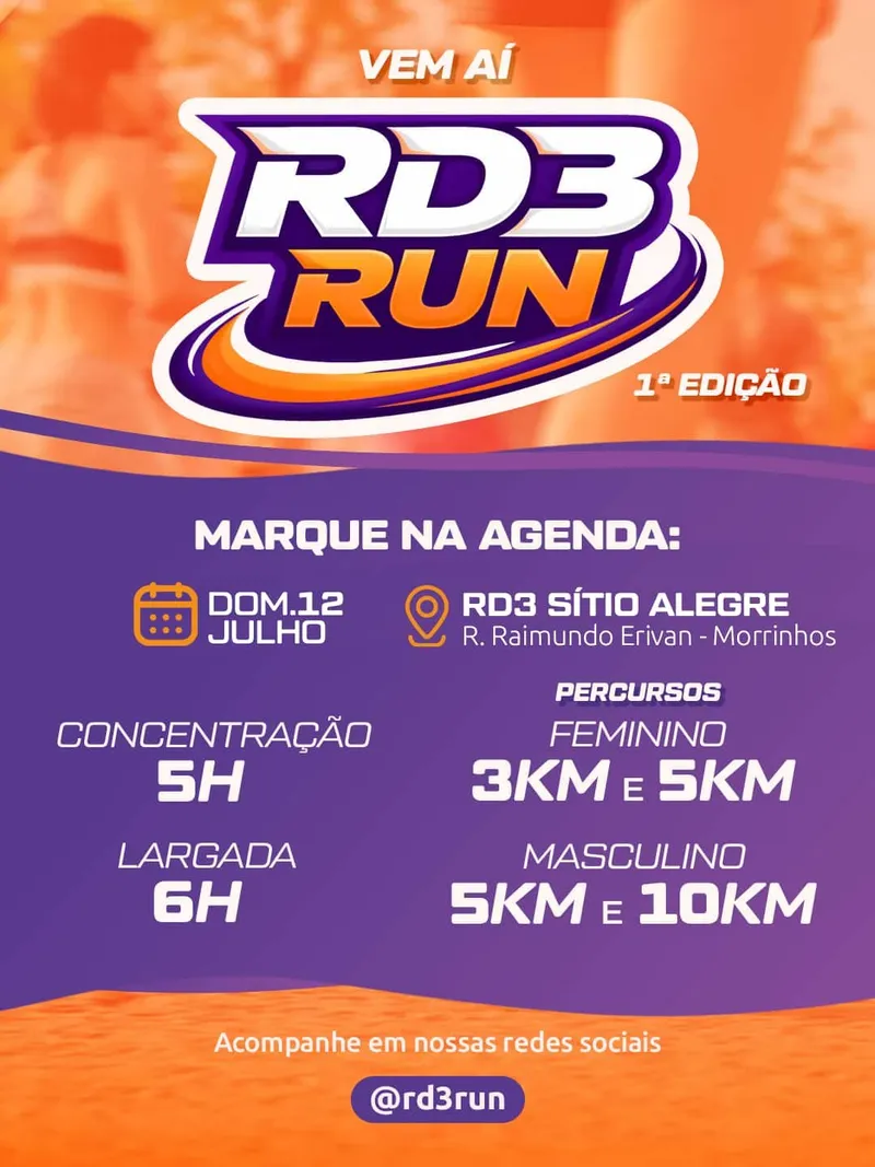 1ª RD3 Run