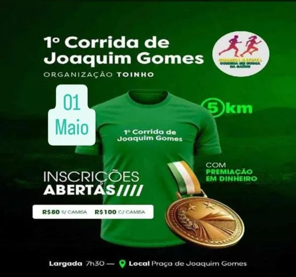 1ª Corrida de Joaquim Gomes