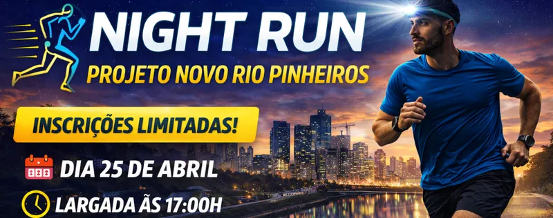 17ª Night Run Projeto Rio Pinheiros