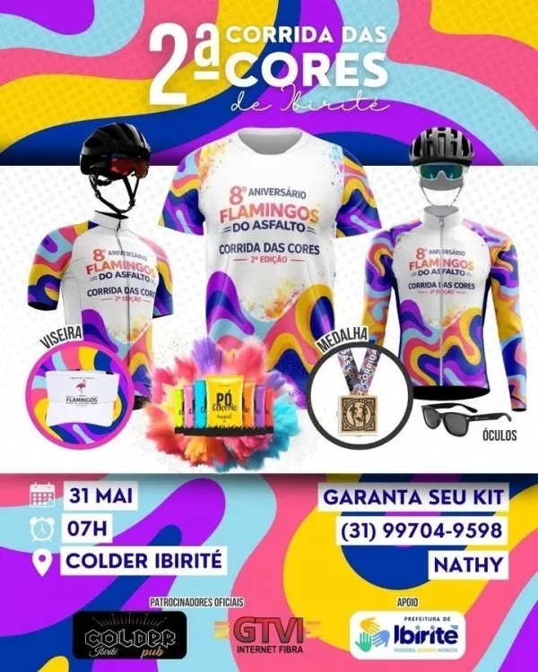 2ª Corrida das Cores Flamingos do Asfalto