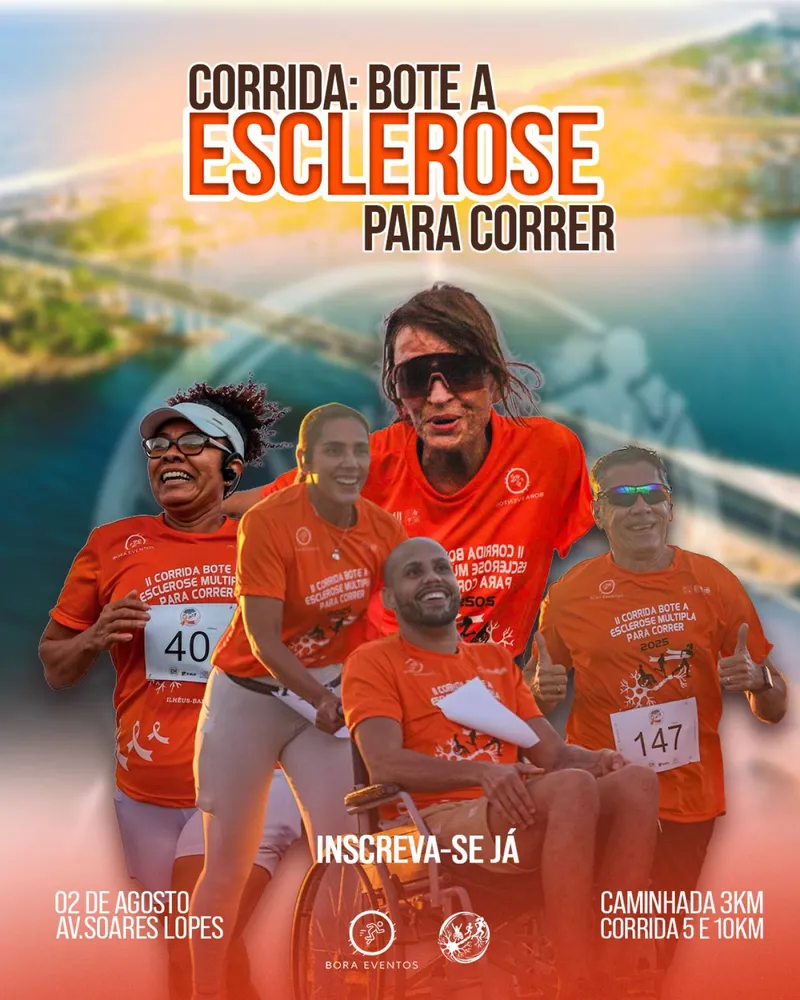 3° Corrida bote a Esclerose Múltipla para Correr