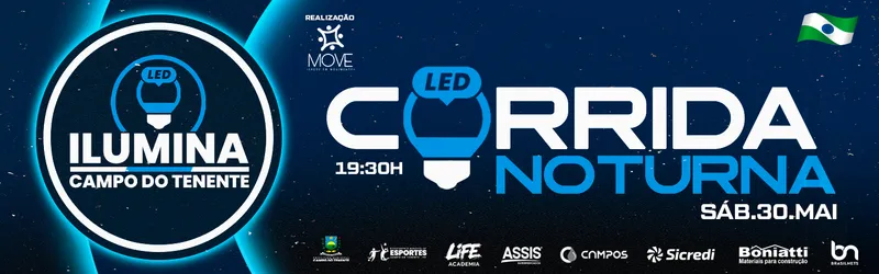 Corrida Noturna de Campo do Tenente