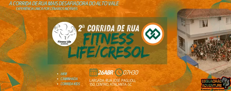 2ª Corrida Fitness Life Cresol