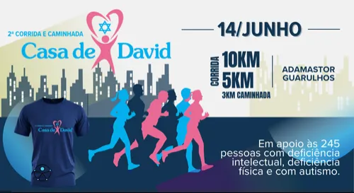 2 Corrida e Caminhada Casa de David
