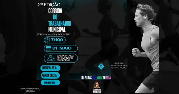 2ª corrida do Trabalhador Municipal