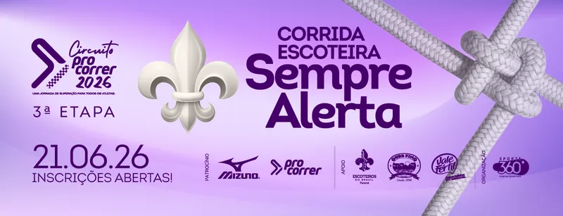 Corrida Escoteira - 3ª Etapa do Circuito Procorrer