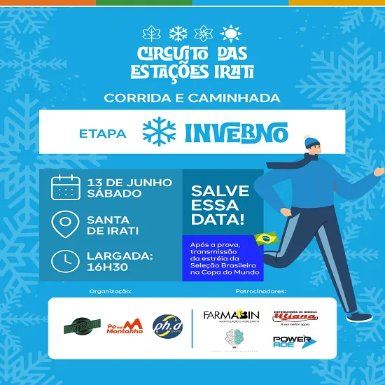Corrida das 4 Estações Irati - Pr - Edição Inverno