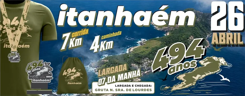 Corrida 494 Anos de Itanhaém