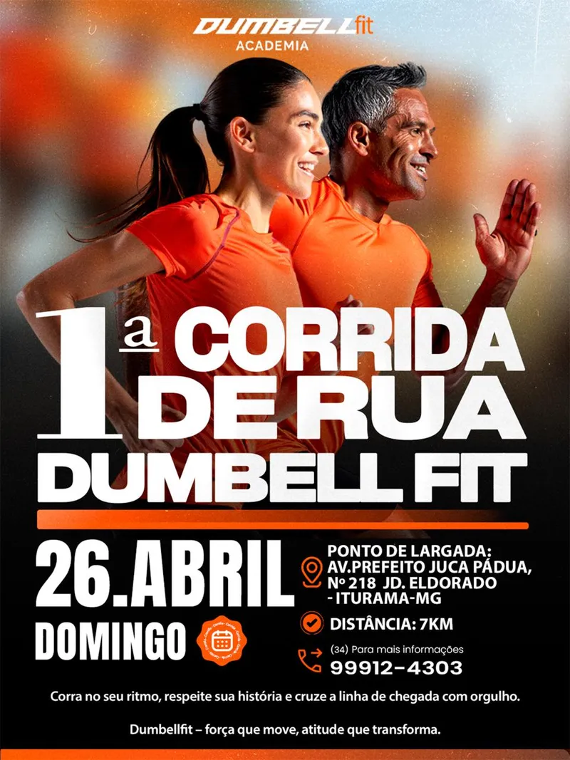 1ª Corrida de Rua Dumbell Fit