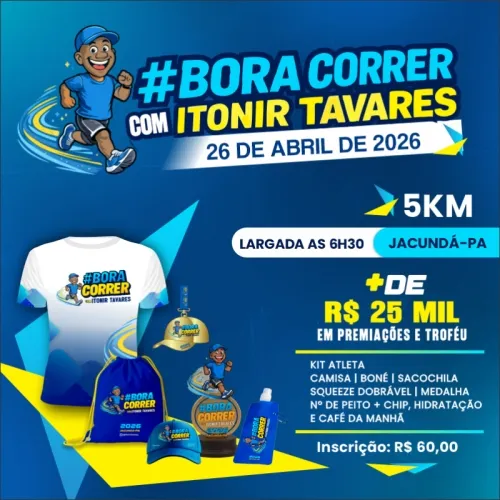 Bora Correr com Itonir Tavares