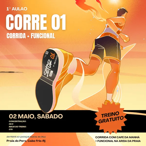 1° Aulão Corrida + Funcional