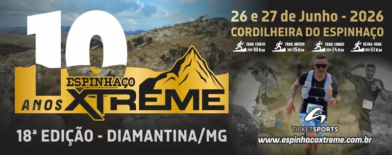 Trail Run Espinhaço Extremo - Etapa Diamantina