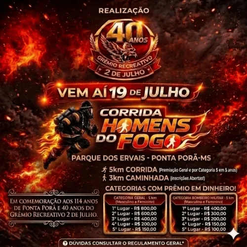 Corrida Homens de Fogo