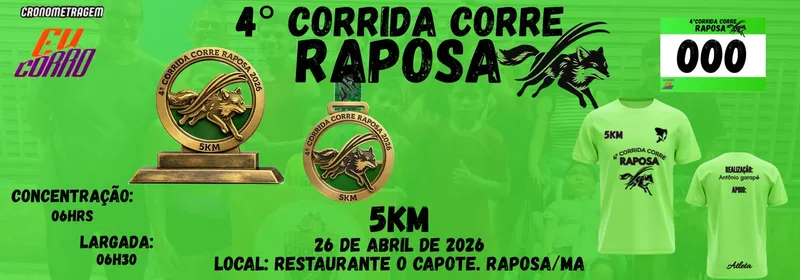 4º Corrida Corre Raposa