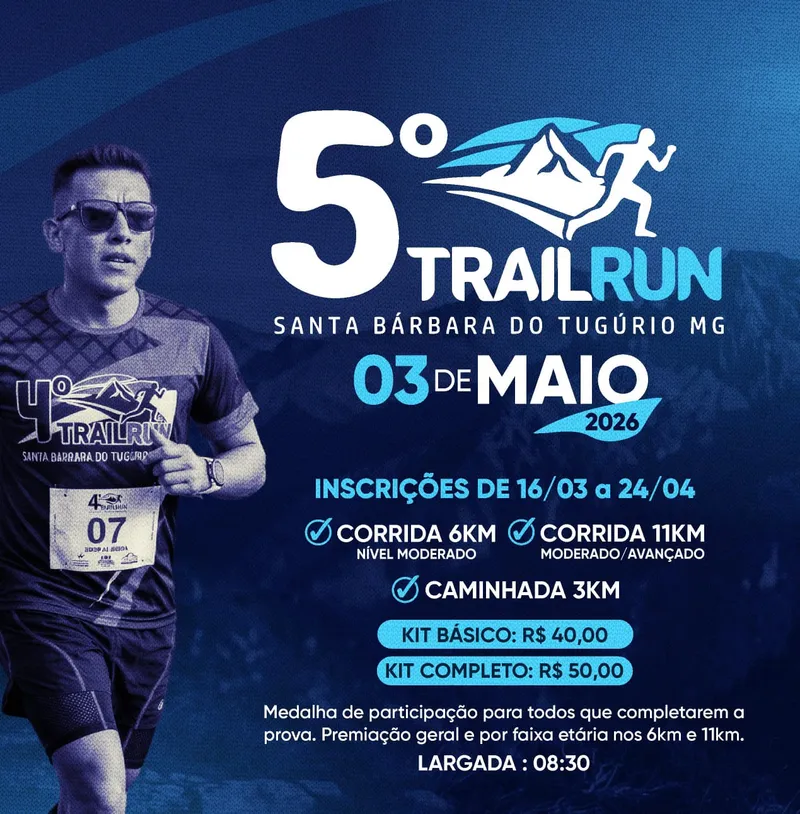 5 Trailrun - Santa Bárbara do Tugúrio