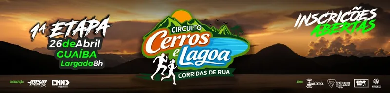 Circuito Cerros e Lagoa de Corrida de Rua 2026 - 1ª Etapa