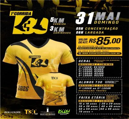 1ª Corrida T30