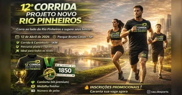 12ª Corrida Projeto Novo Rio Pinheiros