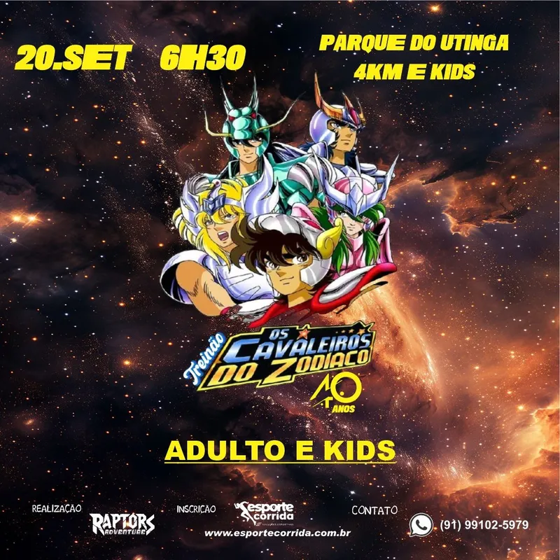Treinão Os Cavaleiros do Zodíaco