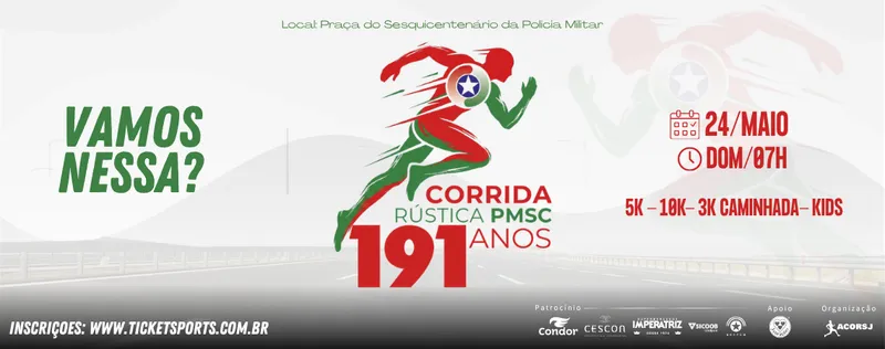 Corrida Polícia Militar 191 Anos