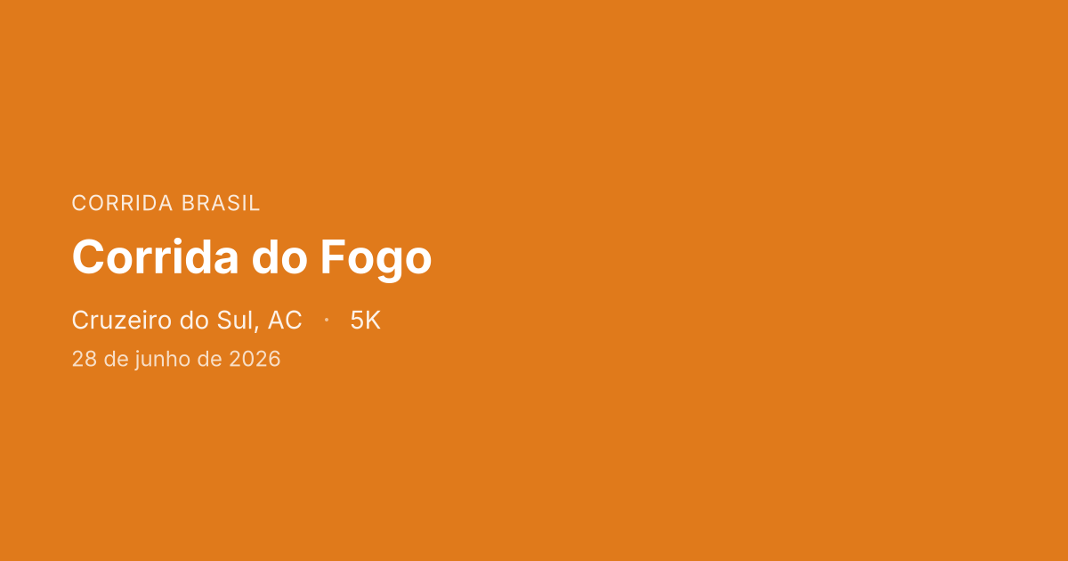 Corrida do Fogo