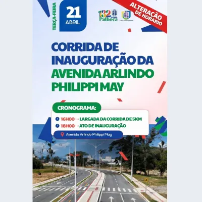 Corrida de Inauguração da Avenida Arlindo Philippi May