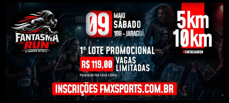 Fantasma Run - A Corrida do Rock