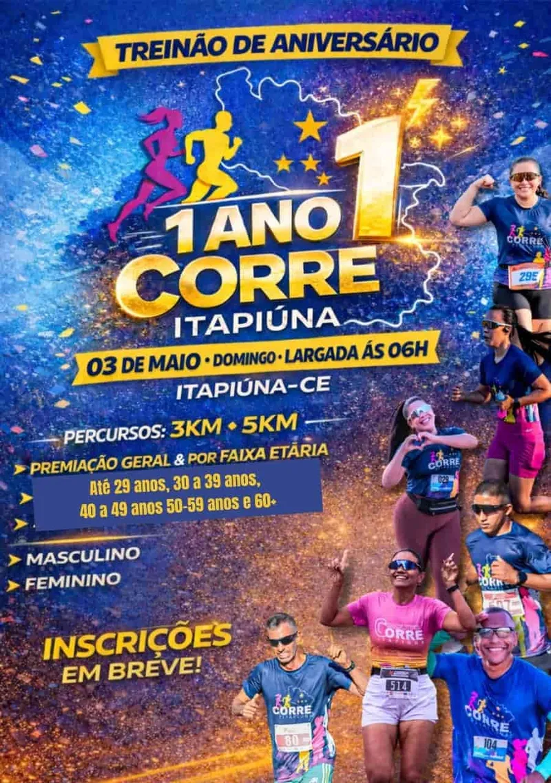 1º Treinão de Aniversário Corre Itapiúna
