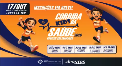 Corrida e Caminhada da Saude Edicao Kids