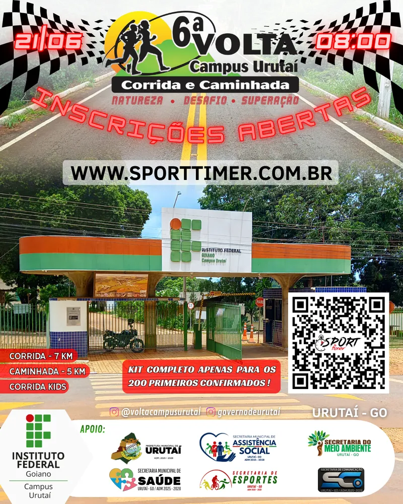 6ª Volta do Campus Urutaí