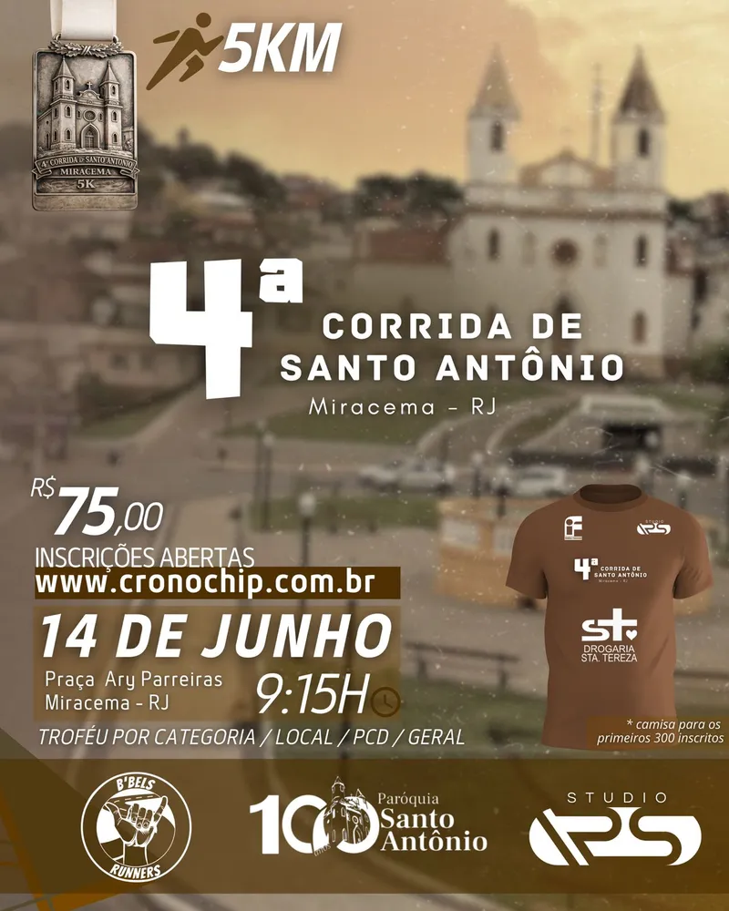 4ª Corrida de Santo Antônio – Miracema