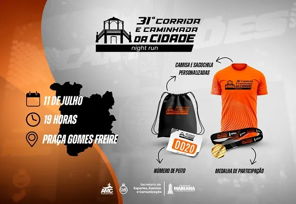 31ª CORRIDA da CIDADE DE MARIANA NIGHT RUN