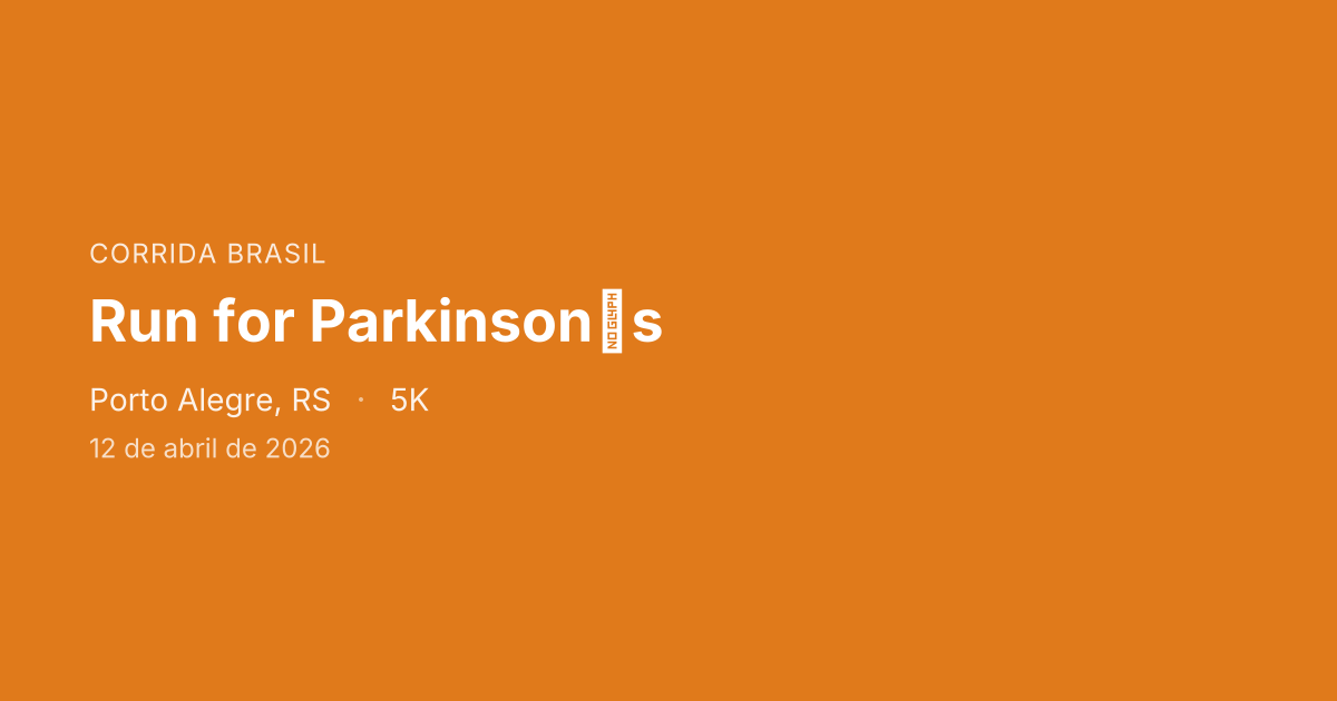 Run for Parkinsons