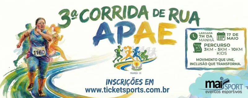 2ª Corrida Solidária APAE Palhoça