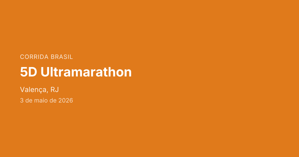 5D Ultramarathon