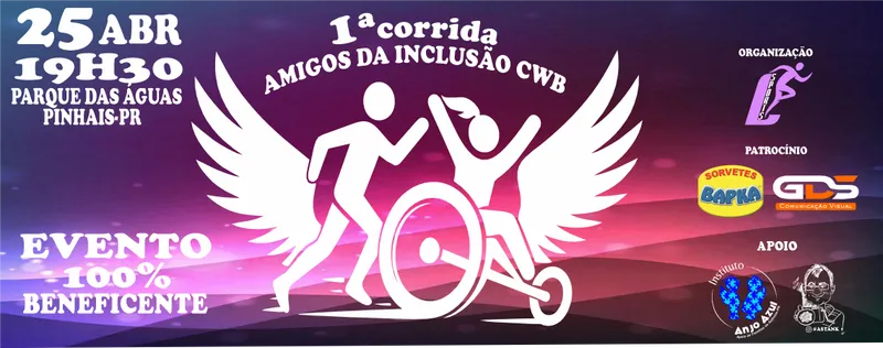 1ª Corrida Amigos da Inclusão CWB