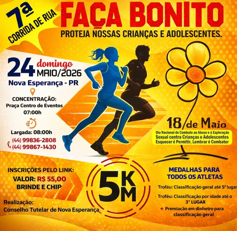 7ª Corrida de Rua Faça Bonito
