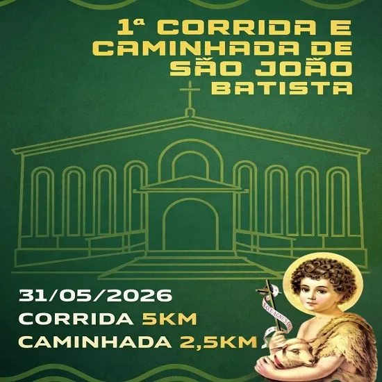 1ª Corrida e Caminhada de São João Batista