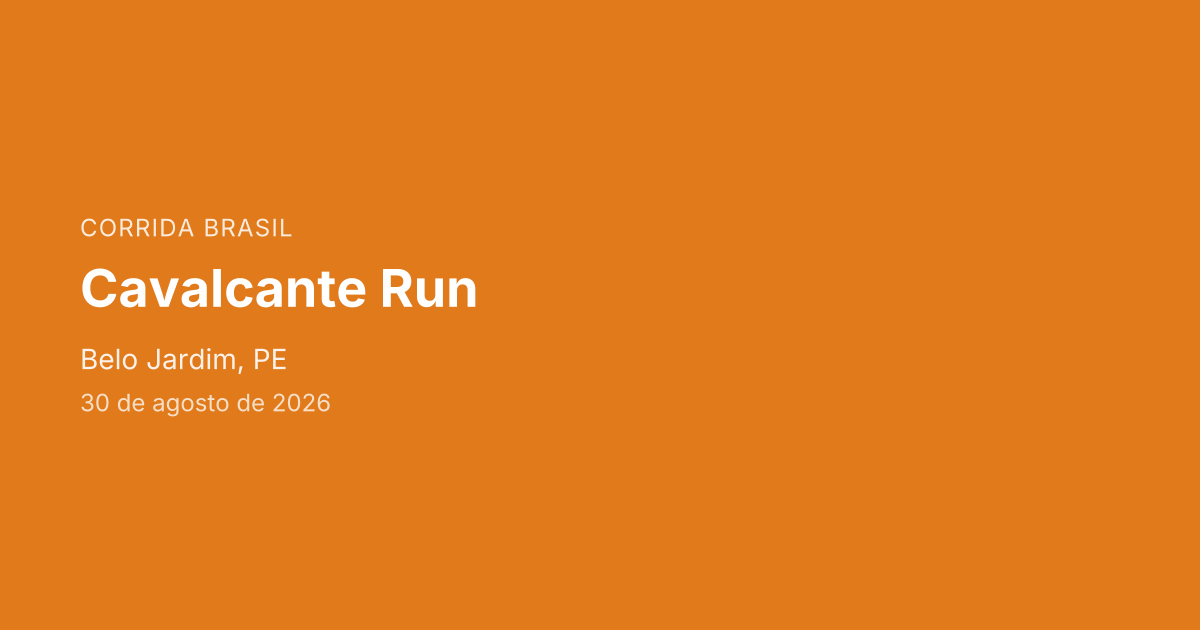 Cavalcante Run