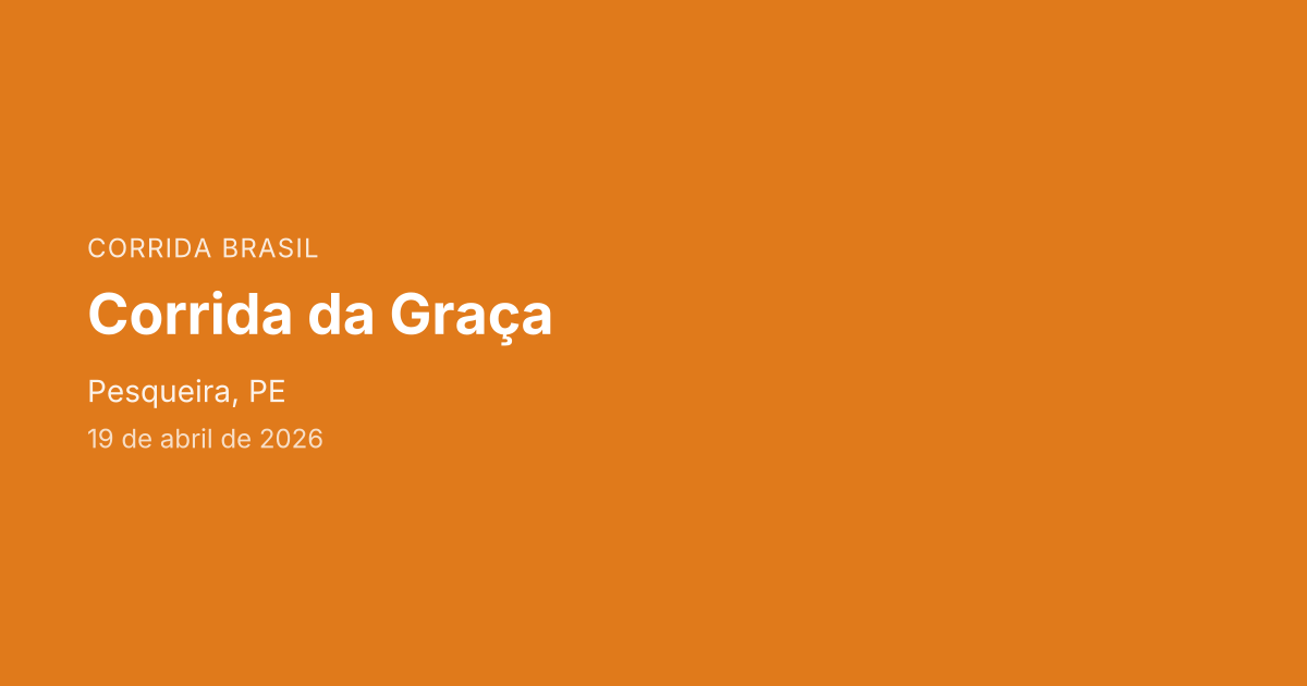 Corrida da Graça