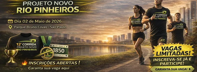 12ª Night Run Projeto Novo Rio Pinheiros