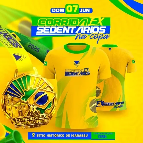 Corrida Ex Sedentários na Copa