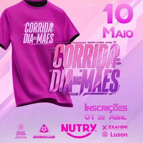 Circuito Corrida de Rua de São José dos Pinhais 2026 - Etapa Mães