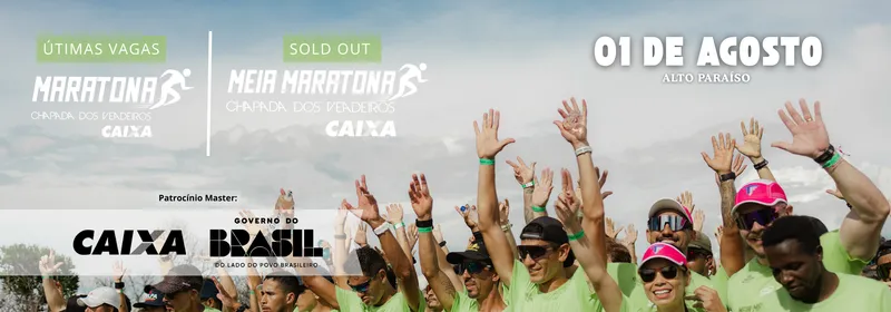 1ª Maratona e 12ª Meia Maratona da Chapada