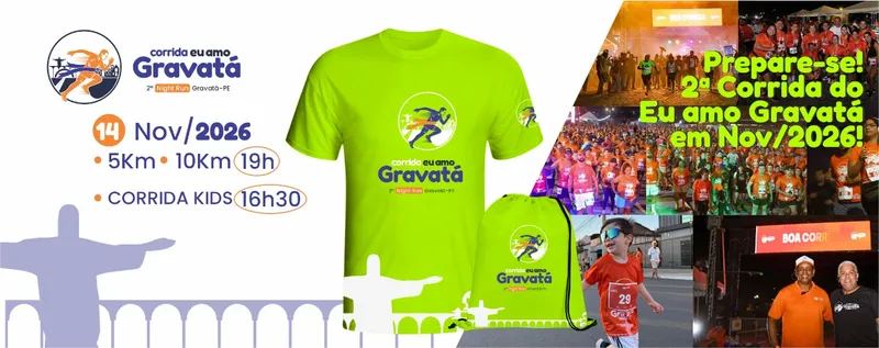 Corrida Eu Amo Gravatá - 2ª Night Run