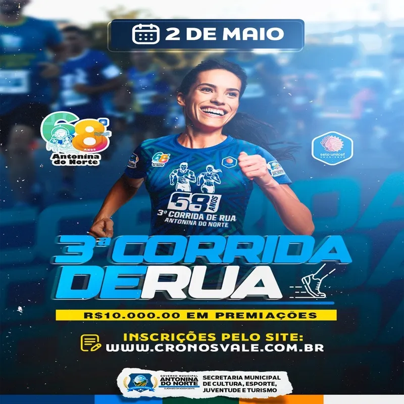 3ª Corrida de Rua de Antonina do Norte