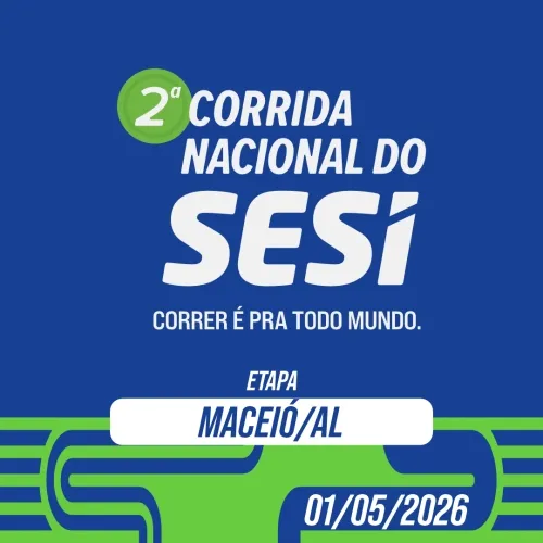 Corrida Nacional do Sesi 2026 - Maceió/al